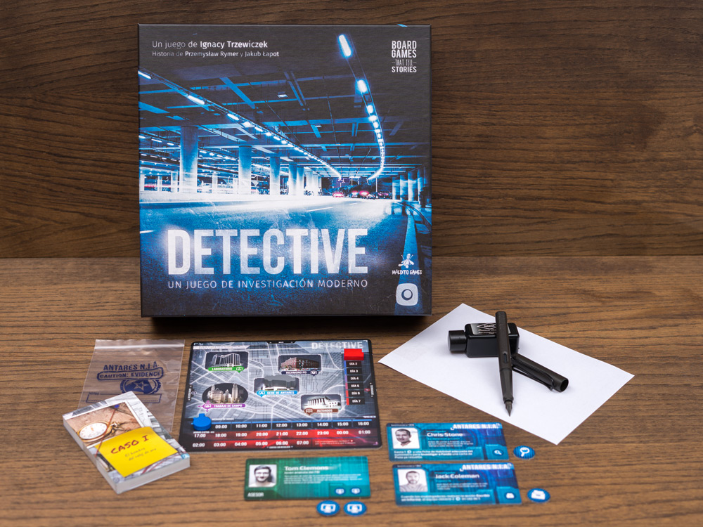 Análoga Games. JUEGO DE MESA DETECTIVE UN JUEGO DE INVESTIGACION MODERNO Análoga Games. JUEGO DE MESA DETECTIVE UN JUEGO DE INVESTIGACION MODERNO