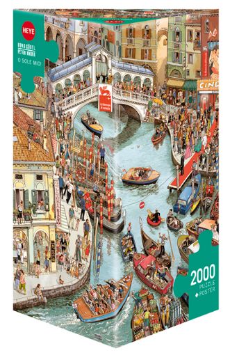 Imagen de Rompecabezas Göbel/knorr Sole Mio! Triangular 2000 Piezas