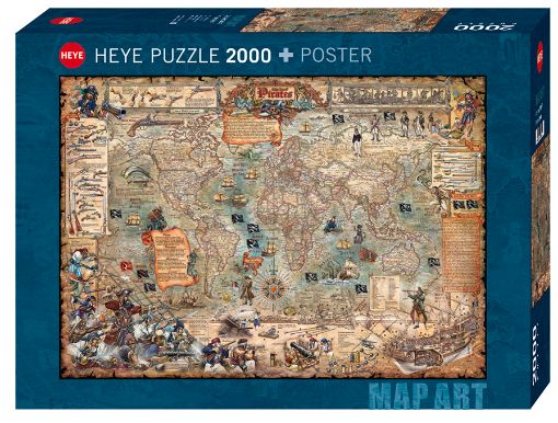 Imagen de Rompecabezas Pirate World 2000 Piezas