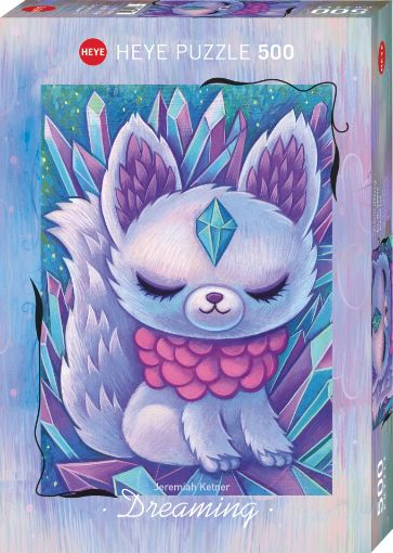 Imagen de Rompecabezas Dreaming Crystal Fox 500 Piezas