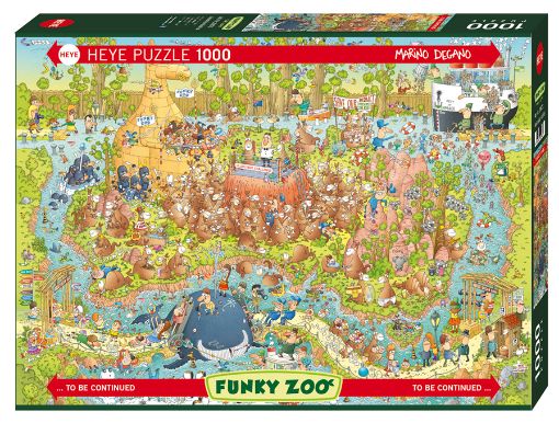 Imagen de Rompecabezas Degano Zoo Australian Habitat 1000 Piezas