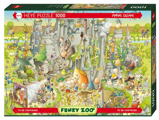 Imagen de Rompecabezas Degano Zoo Jurassic Habitat 1000 Piezas