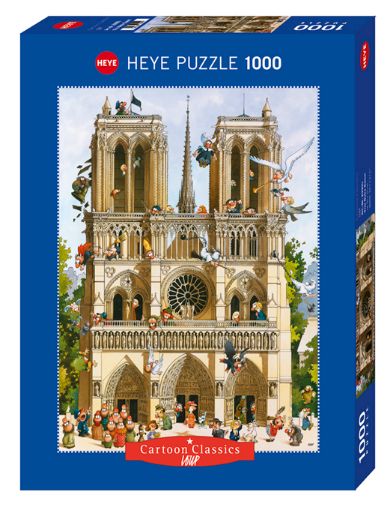 Imagen de Rompecabezas Classics Loup Vive Notre Dame! 1000 Piezas