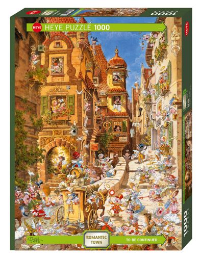 Imagen de Rompecabezas Ryba Town By Day 1000 Piezas