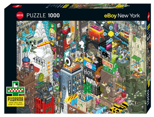 Imagen de Rompecabezas Eboy New York Quest 1000 Piezas