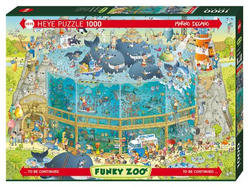 Imagen de Rompecabezas Degano Zoo Ocean Habitat 1000 Piezas