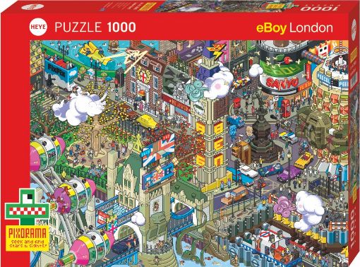 Imagen de Rompecabezas Eboy London Quest 1000 Piezas