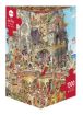 Imagen de Rompecabezas Prades Heaven And Hell Triangular 1500 Piezas