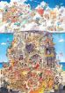 Imagen de Rompecabezas Prades Heaven And Hell Triangular 1500 Piezas