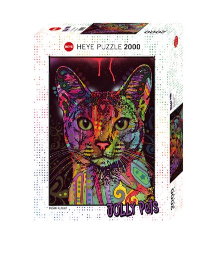 Imagen de Rompecabezas Jolly Pets Abyssinian 2000 Piezas
