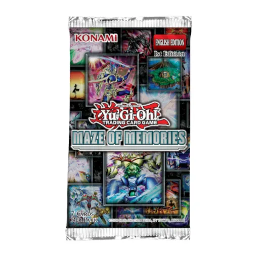 Análoga Games. BLISTER PACK YUGIOH! MAZE OF MEMORIESENGLISH