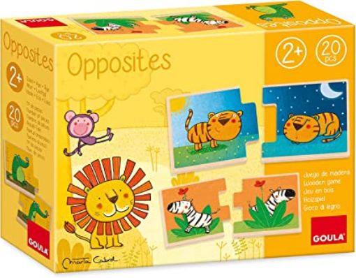 Imagen de Opposites Leo The King Of The Jungle Goula