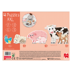 Imagen de Rompecabezas Xxl 4 In 1 Mums & Babies 14 Piezas 53175 Goula