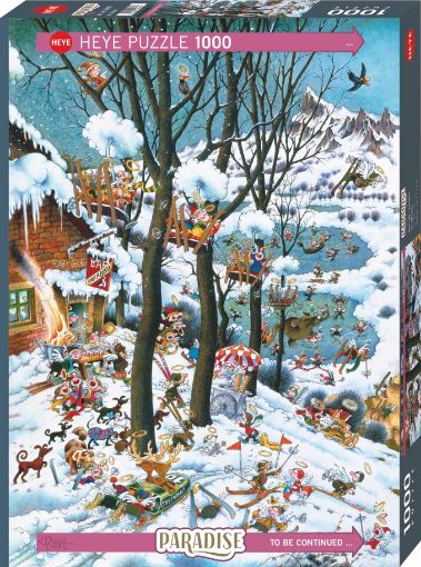 Imagen de Rompecabezas Ryba Paradise In Winter 1000 Piezas