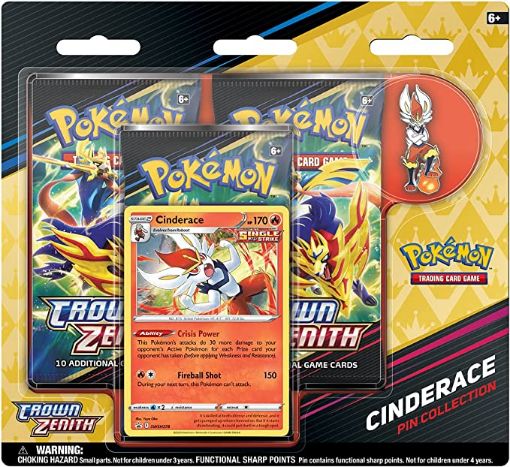 Imagen de Pin Collection Sword & Shield 12.5 Crown Zenith Pokemon-english