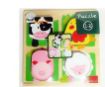 Imagen de Rompecabezas Madera Farm Fabric 4 Piezas Goula