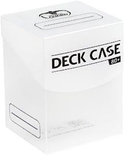 Imagen de Porta Deck - Deck Case 80+ Standard Size Translucent Ultimate Guard