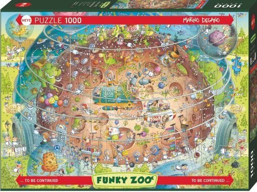 Imagen de Rompecabezas Degano Zoo Cosmic Habitat 1000 Piezas