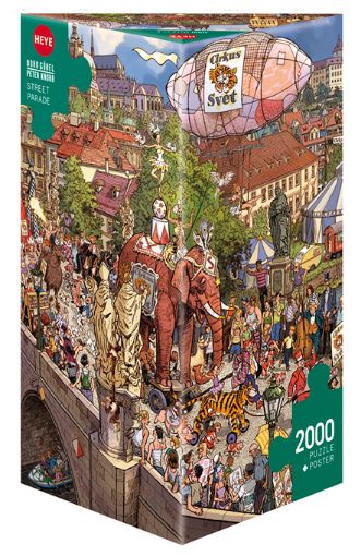 Imagen de Rompecabezas Göbel/knorr Street Parade Triangular 2000 Piezas