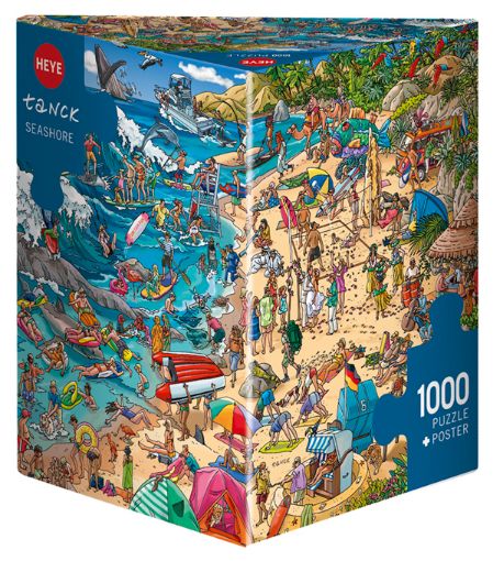 Imagen de Rompecabezas Tanck Seashore Triangular 1000 Piezas