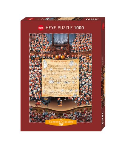 Imagen de Rompecabezas Classics Loup Score 1000 Piezas