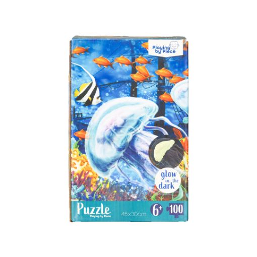 Imagen de Rompecabezas Ocean Glow In The Dark 100 Piezas
