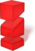 Imagen de 'porta Deck - Boulder'n'tray Deck Case 100+ Ruby Ultimate Guard
