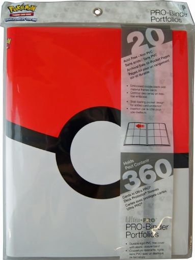 Imagen de Carpeta De 9 Bolsillos - Pokeball Album 2" Ring For Pokemon Ultra Pro