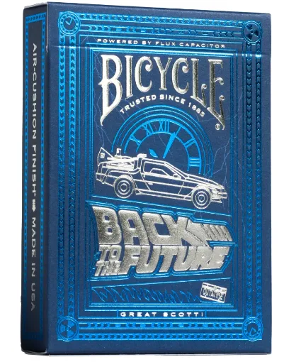 Imagen de Naipe Bicycle Back To The Future