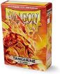 Imagen de Protectores De Tarjeta - Sleeves Standard Classic 2-1/2"x3-1/2" Tangerine 60ct. Dragon Shield