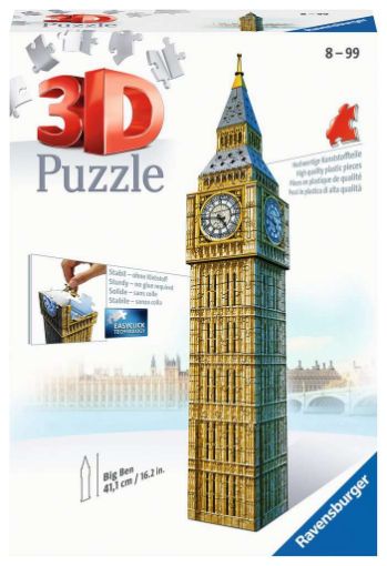 Imagen de Rompecabezas Puzzle 3d - Mini Big Ben
