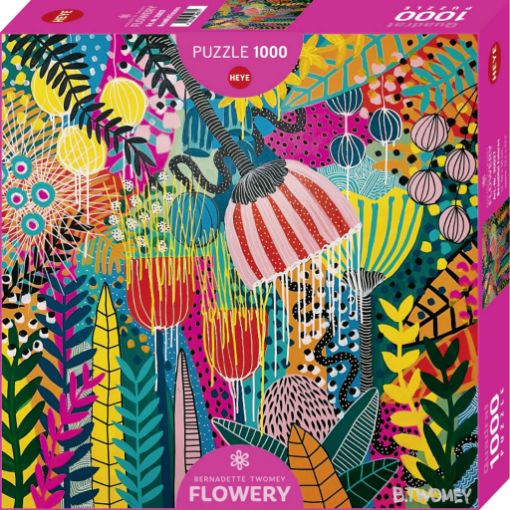 Imagen de Rompecabezas Flowery Beautiful Futures 1000 Piezas