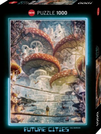 Imagen de Rompecabezas Future Cities Shroomland 1000 Piezas