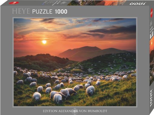 Imagen de Rompecabezas Avh Sheep And Volcanoes 1000 Piezas