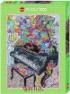 Imagen de Rompecabezas Quilt Art Piano 1000 Piezas
