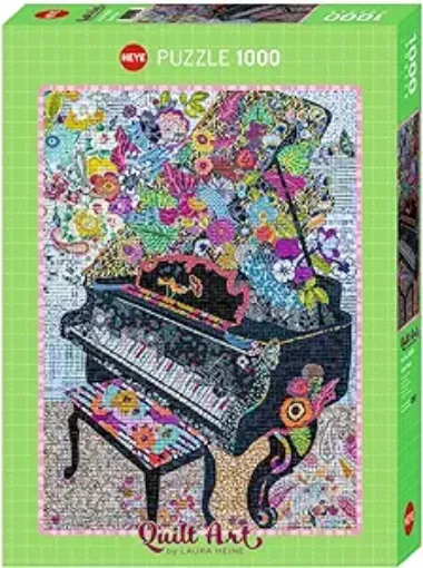Imagen de Rompecabezas Quilt Art Piano 1000 Piezas