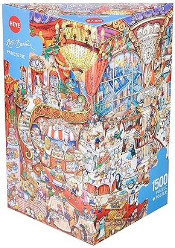 Imagen de Rompecabezas Berman Patisserie Triangular 1500 Piezas