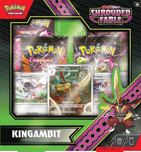 Imagen de Kingambit Illustration Collection Scarlet & Violet 6.5 - Shrouded Fable Pokemon - English