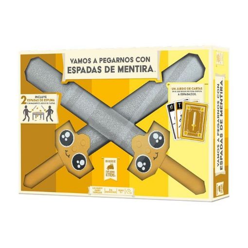 Imagen de Vamos A Pegarnos Con Espadas De Mentira