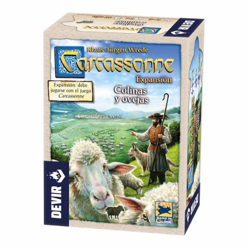 Imagen de Carcassonne: Colinas Y Ovejas