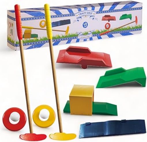Imagen de Mini Golf En Set De 10 Piezas Juego De Patio