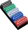 Imagen de Fichas Cardinal Clay Poker Con Rack 100 Unidades