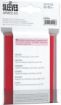 Imagen de Protectores De Tarjeta - Sleeves Japanese Size 62mmx89mm Red 60ct. Just Sleeves