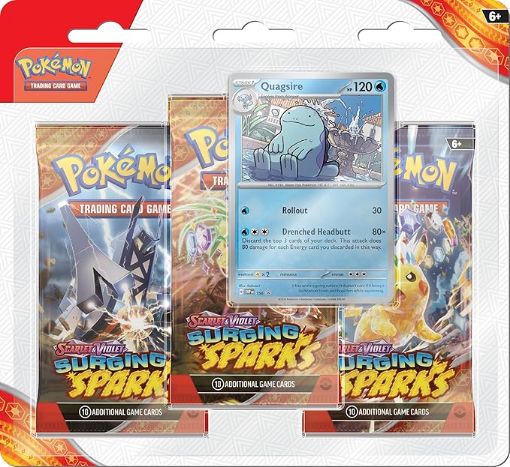 Imagen de Checklane Blister Scarlet & Violet 8 - Surging Sparks Pokemon - English
