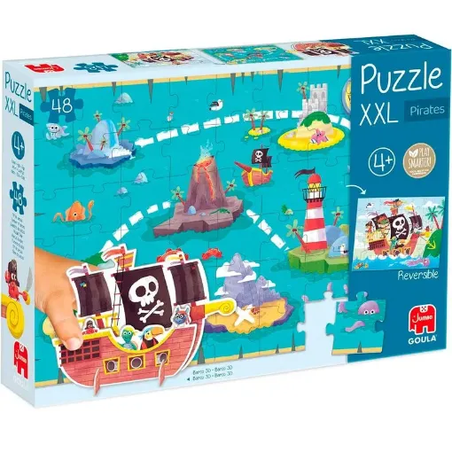 Imagen de Rompecabezas Xxl Piratas 48 Piezas 1110700209 Goula