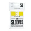 Imagen de Protectores De Tarjeta - Sleeves Standard European 66mmxx92mm Yellow 50ct. Just Sleeves