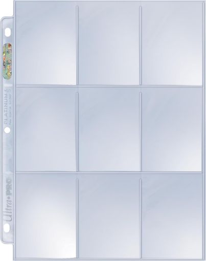 Imagen de Hojas De 9 Bolsillos Para Carpetas - 9-pocket Platinum Series Ultra Pro