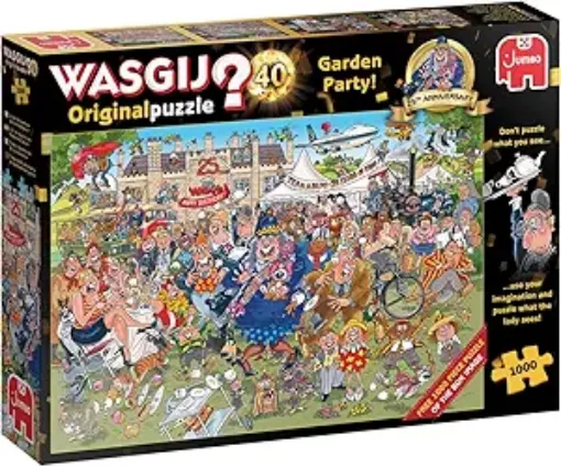 Imagen de Rompecabezas Wasgij Original 40 25th Anniversary 2x1 1000 Piezas