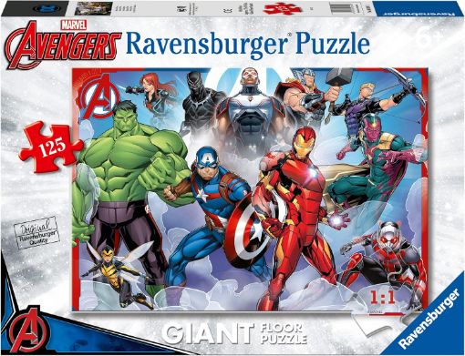Imagen de Rompecabezas Gigante De Piso - Avengers 125 Piezas