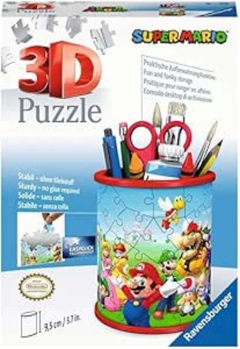 Imagen de Rompecabezas Puzzle 3d - Portalapices Super Mario